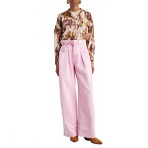 NEW MARANT ETOILE rachelle trousers in pink